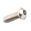 ISO 7380-1 Винт М8х30 полукр. с внутренним 6гр 10.9 цб (INB)